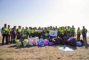 Mersin’de Gönüllüler Yarım Ton Atık Topladı